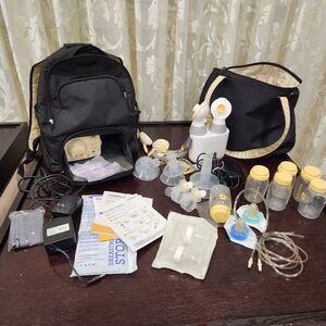 Set of 2 (two) Medela breast Pump In Style Advanced & Pump In Style with MaxFlow